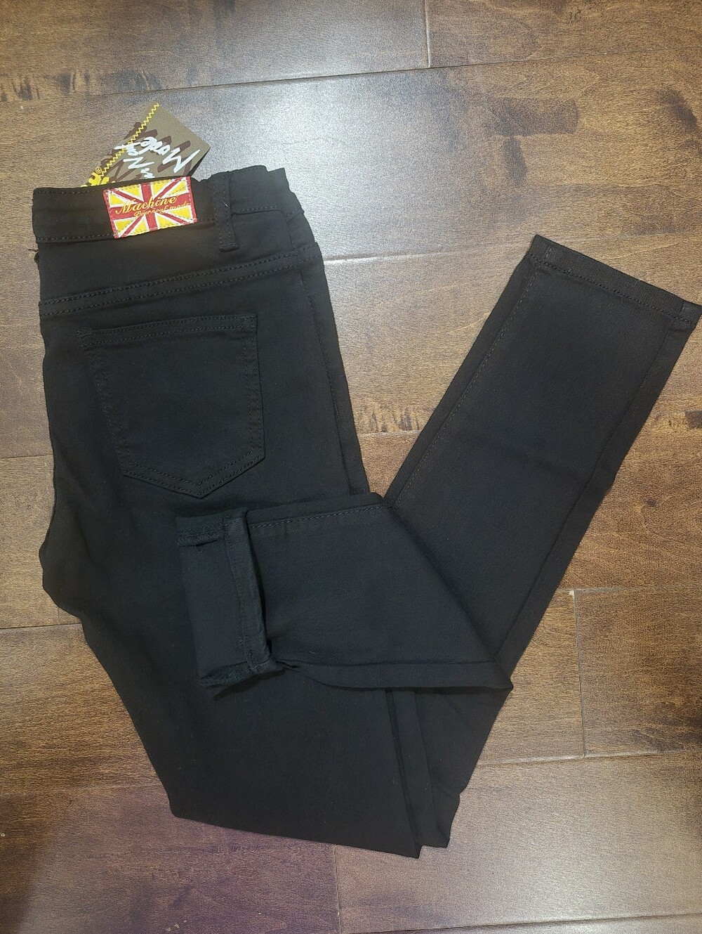 Vintage 2012 Deadstock Machine Jeans Black Skinny Jeans NWT - Multiple Sizes